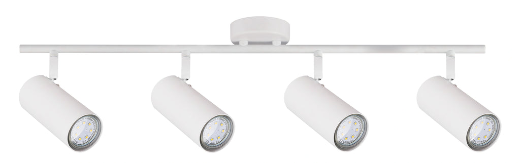 Colly lampa sufitowa biały 4x15W GU10 klosz biały