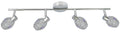 lampa golden listwa 4x40W G9 chrom fioletowy