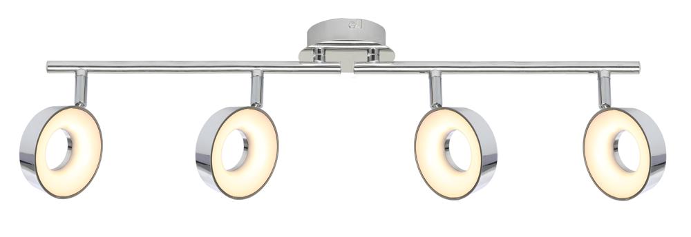 ISLA lampa sufitowa listwa 4x4W LED chrom 3000k