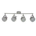 PENT lampa sufitowa listwa 4x50W GU10 betonowy szary