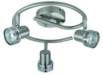 METRO spirala 3x50W GU10 chrom
