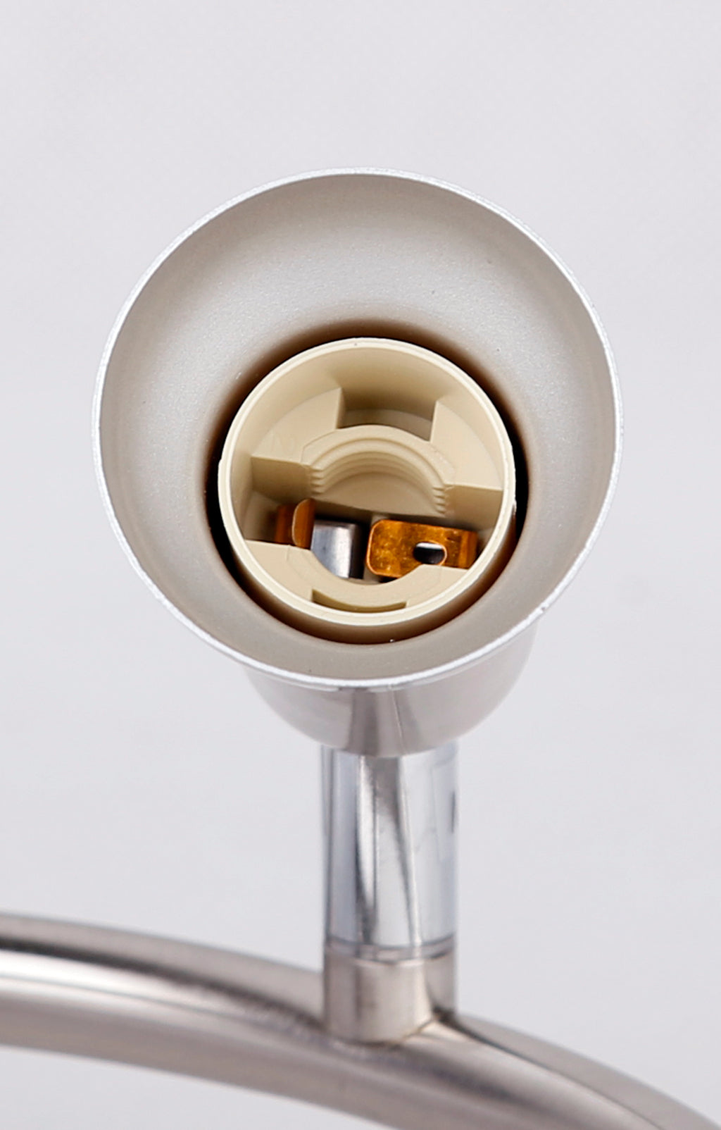 ARC lampa sufitowa spirala 3x40W E14 satyna nikiel