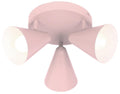 AMOR lampa sufitowa plafon 3x40W E14 jasny róż