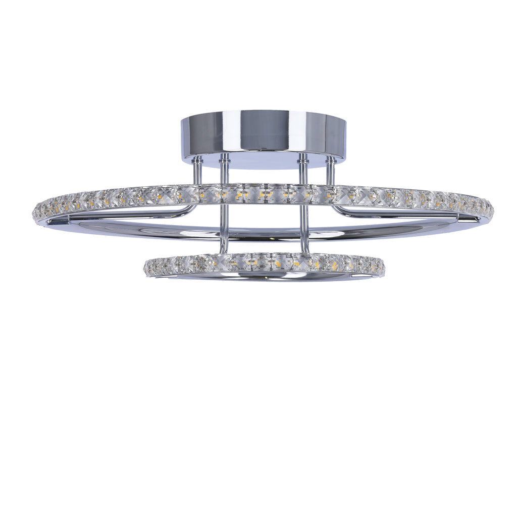 ADEL lampa sufitowa plafon 40 36W LED chrom 3000k
