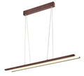 COCONUT lampa wisząca 91x8 28W LED brązowy 4000k apeti