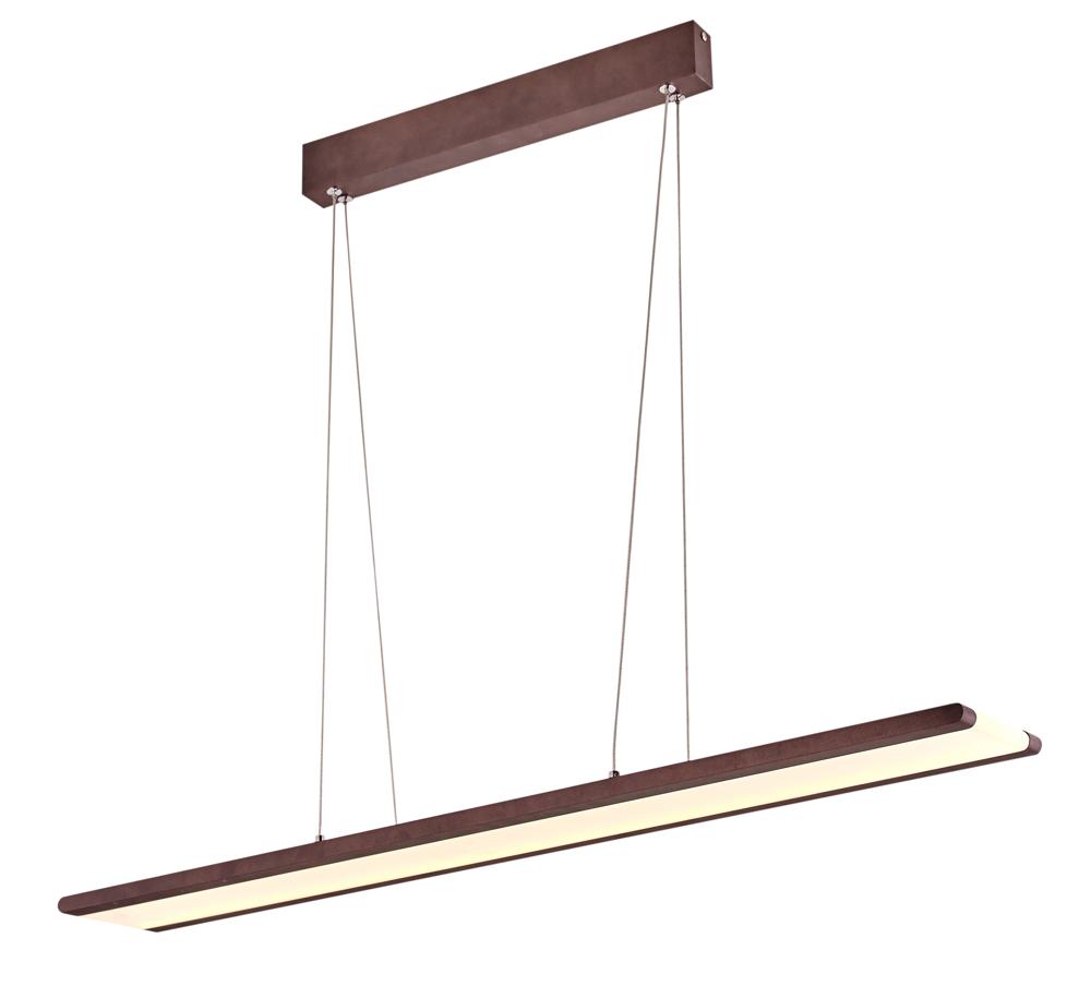 COCONUT lampa wisząca 91x8 28W LED brązowy 4000k apeti