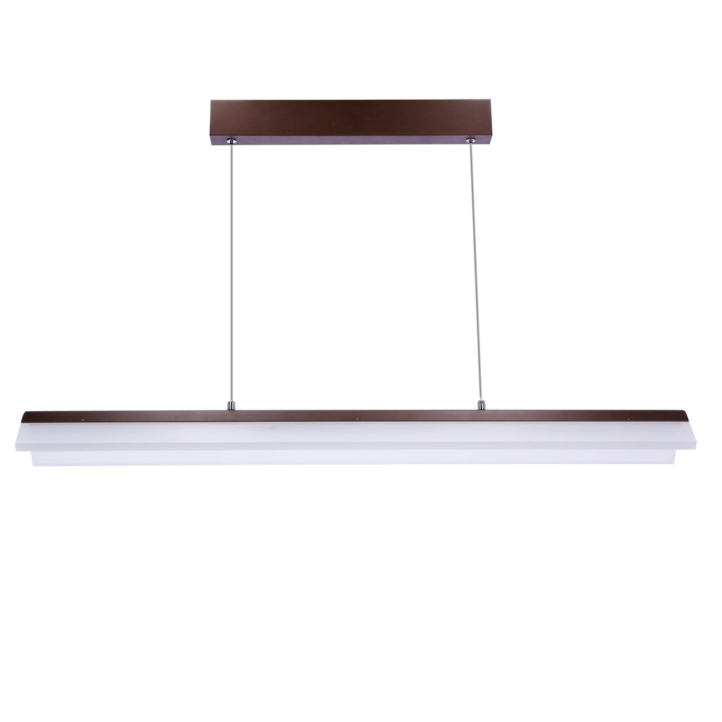 CURACOA lampa wisząca 100x16 33W LED brązowy 4000k apeti