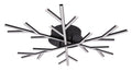 SAMOS lampa sufitowa plafon 70 40W LED czarny 4000k apeti