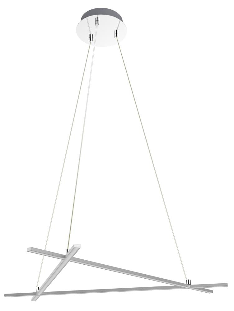 ANDROS lampa wiszaca 70x62 30W LED srebrny 4000k apeti