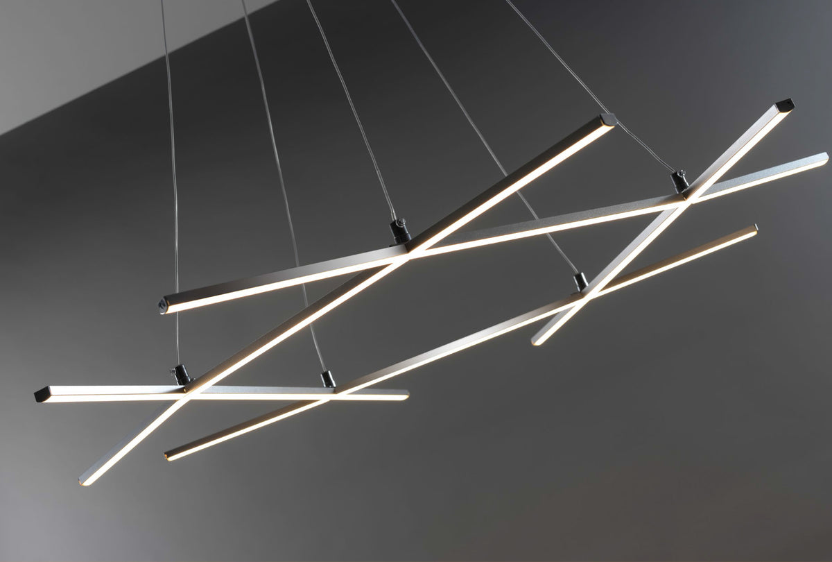 ANDROS lampa wisząca 82x78 50W LED srebrny 4000k apeti