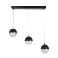 FURNI lampa wisząca 70x15 3x5W LED czarny 4000k apeti