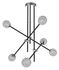 PAKSOS lampa wisząca 6xmax 5W G9 LED czarny apeti