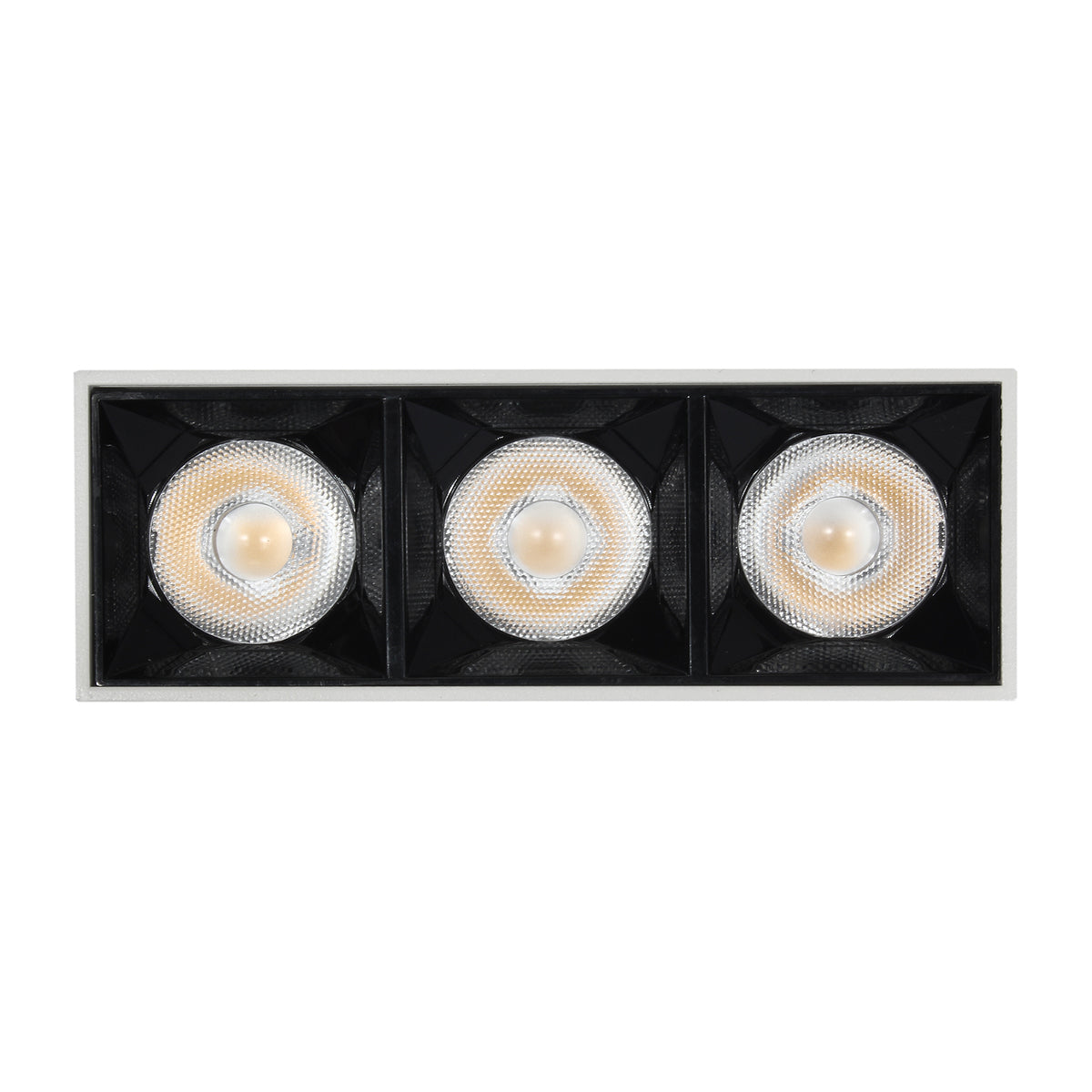 Lampa liniowa natynkowa  9w 3000K biało-czarna JDL-6T