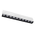 Lampa liniowa natynkowa 30w 3000K biało-czarna JDL-4T