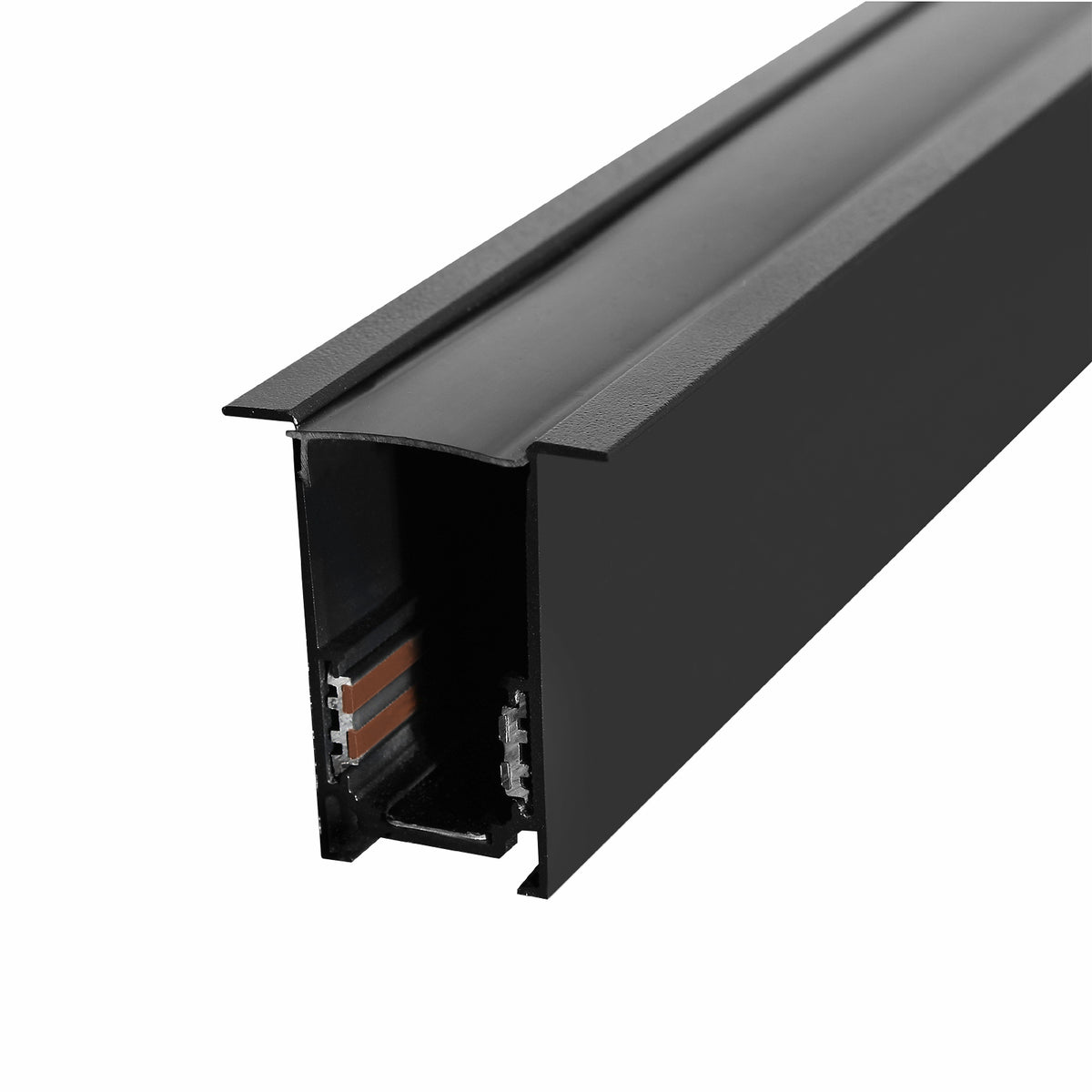 Szyna magnetyczna Podtynkowa LL-20F czarna 200cm
