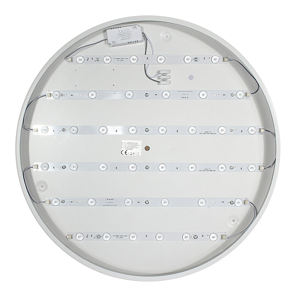 Plafon Natynkowy LED 50cm Okrągły BB02 50W 3000K Biały