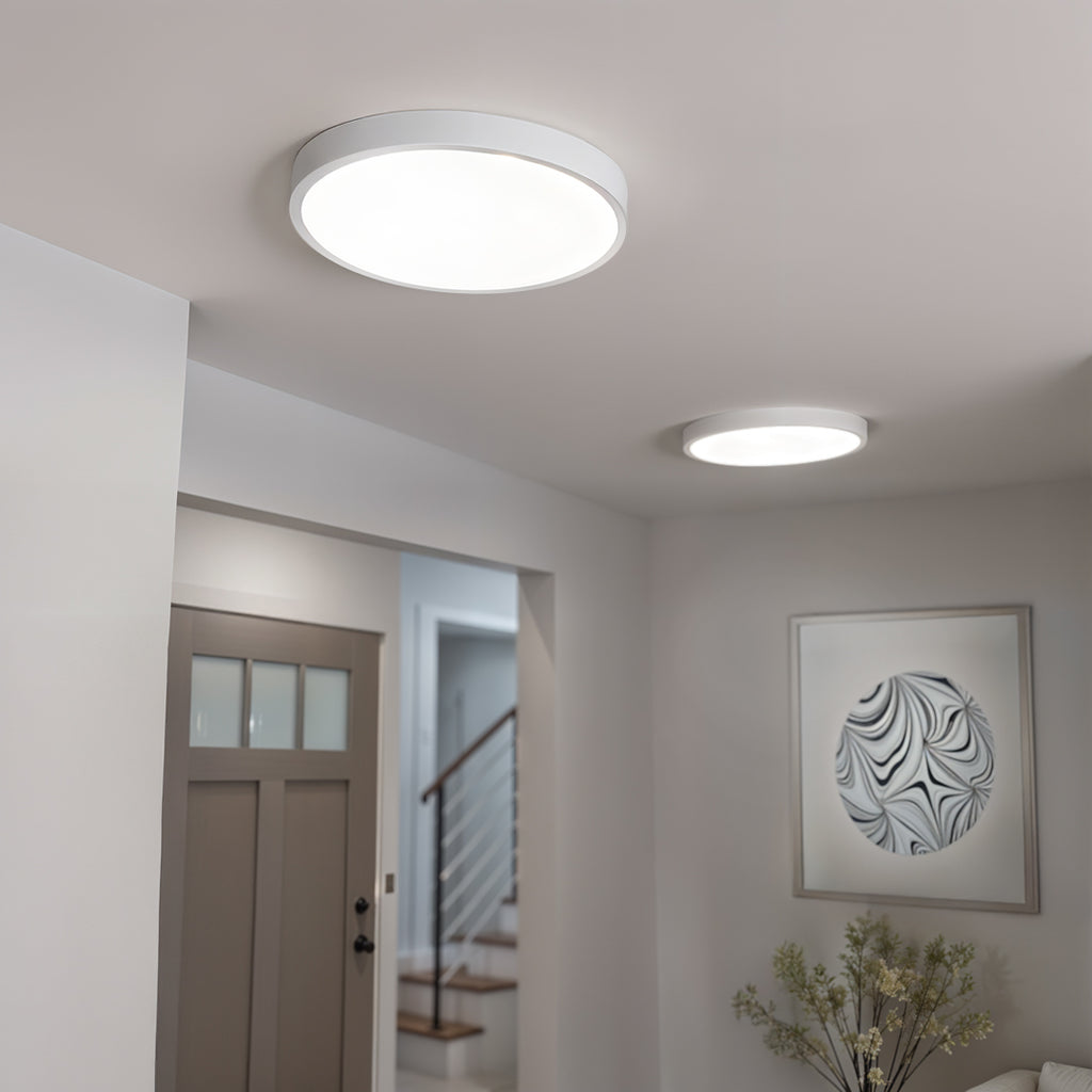 Plafon Natynkowy LED 40cm Okrągły BB01 40W 3000K Biały