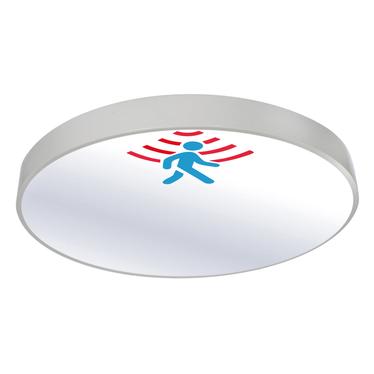 Plafon Natynkowy LED 40cm okrągły BB03 40W 4000K z czujnikiem biały PIR
