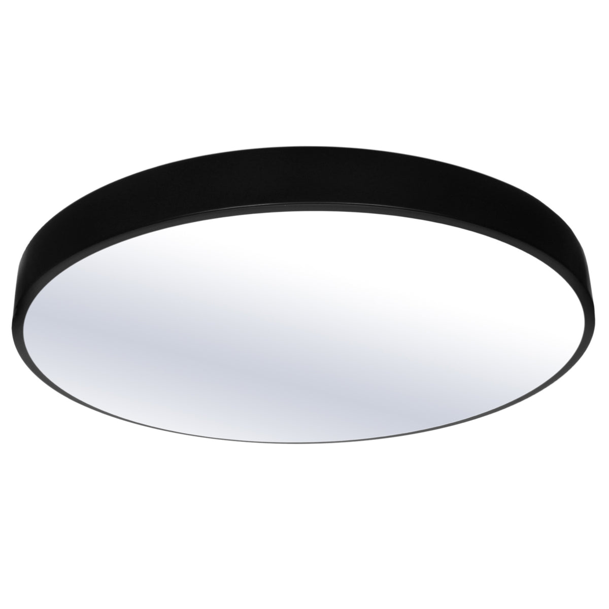 Panel LED Natynkowy 60cm okrągły BB05 60W 3000K czarny