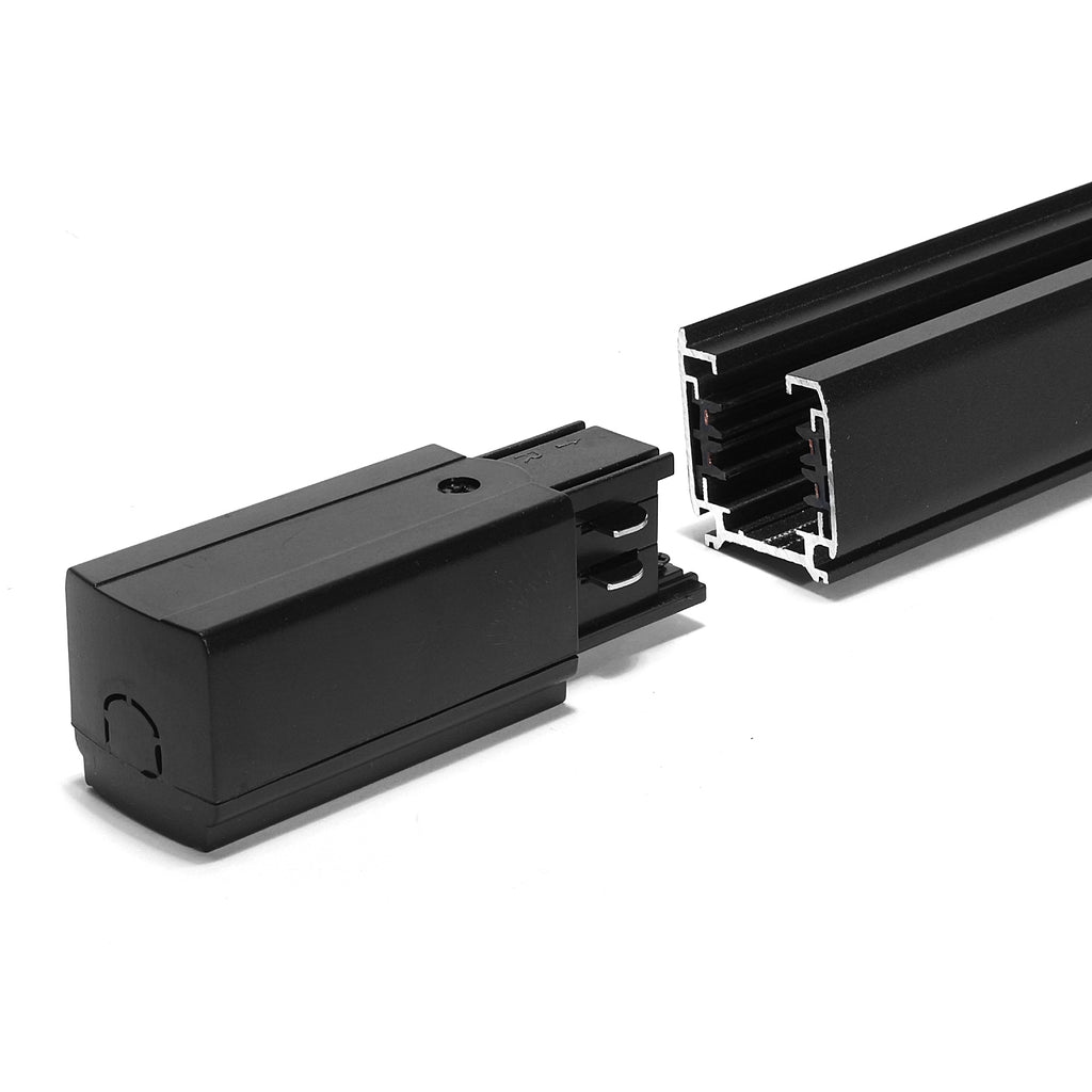 Końcówka zasilająca Track System LL-DX3 czarny