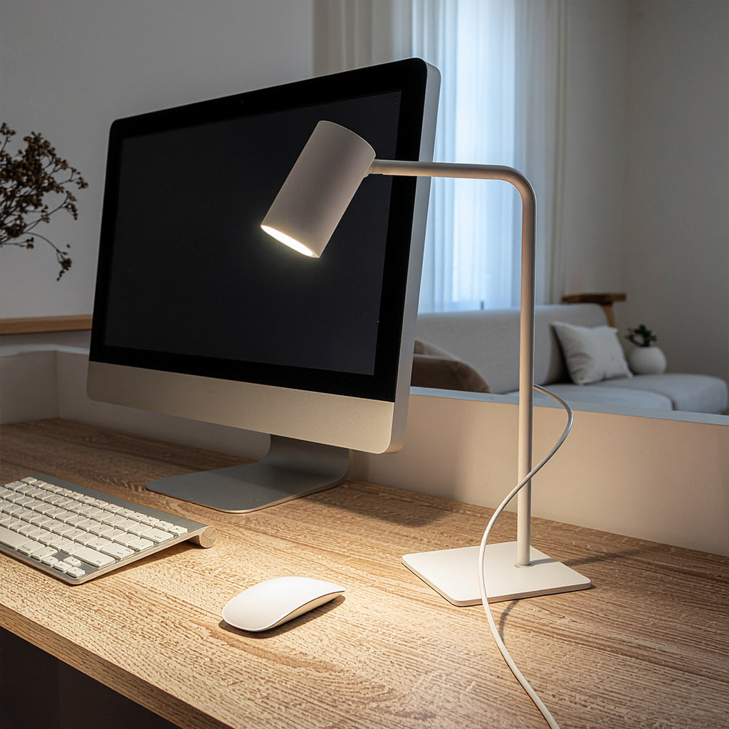 Lampa biurkowa BORA HG-BL003 1xGU10 biały