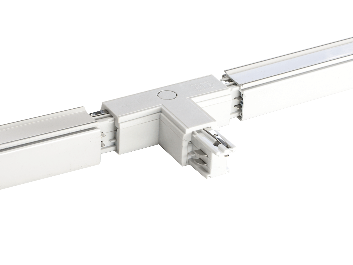 Trójnik do szyn 3-Fazowych Track System 230V biały
