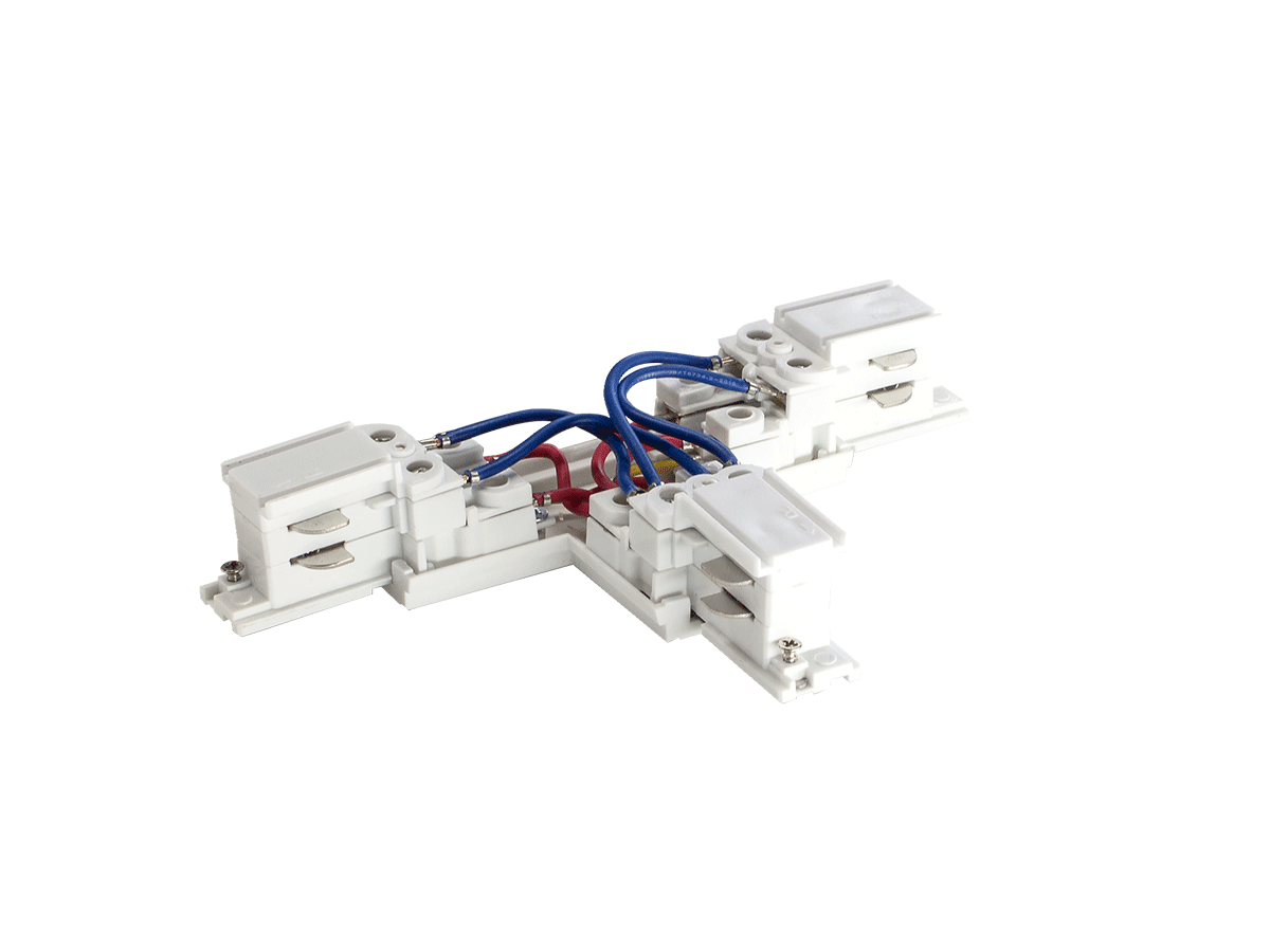 Trójnik do szyn 3-Fazowych Track System 230V biały