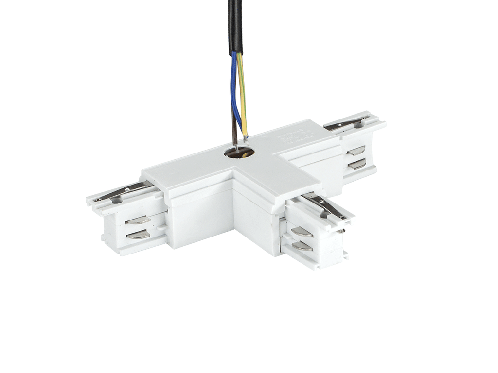 Trójnik do szyn 3-Fazowych Track System 230V biały