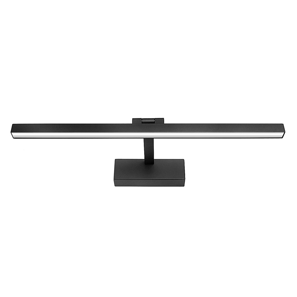 KINKIET ŁAZIENKOWY PROSTY 12W 50CM CZARNY 4000K