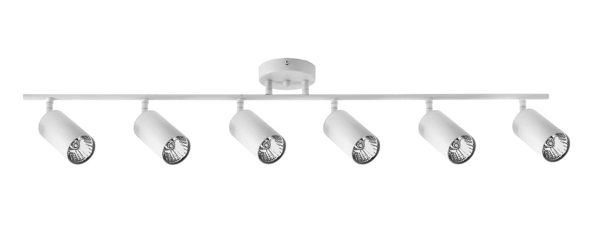 LAMPA SPOT 6xGU10 BIAŁA VOLO