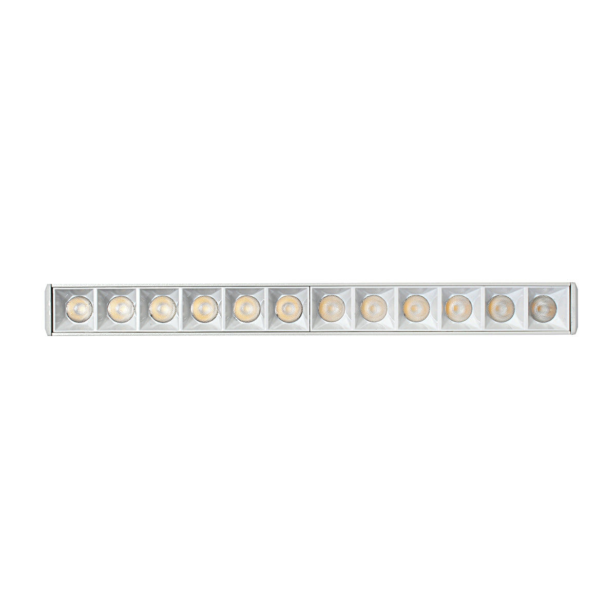 Lampa magnetyczna z diodami  12W 3000K DDCX-GS12-220 Biała