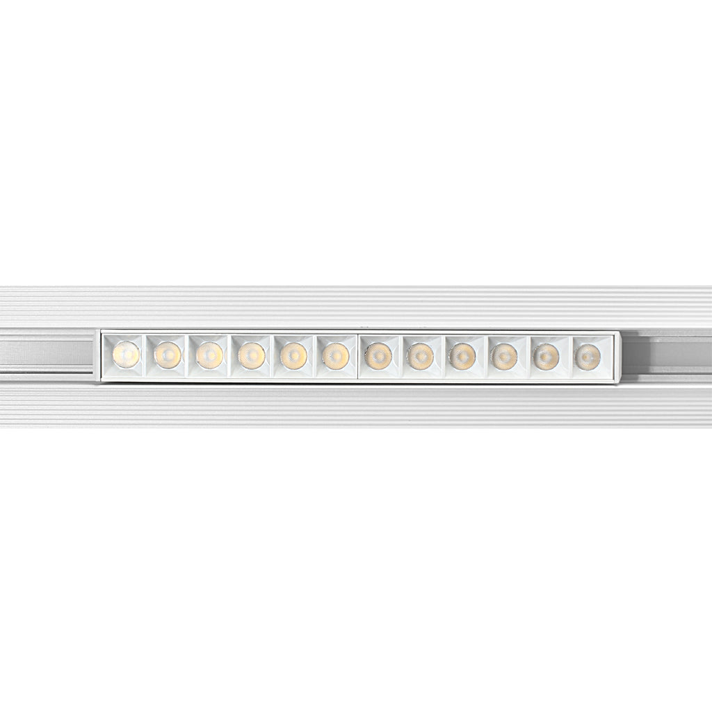 Lampa magnetyczna z diodami  12W 3000K DDCX-GS12-220 Biała