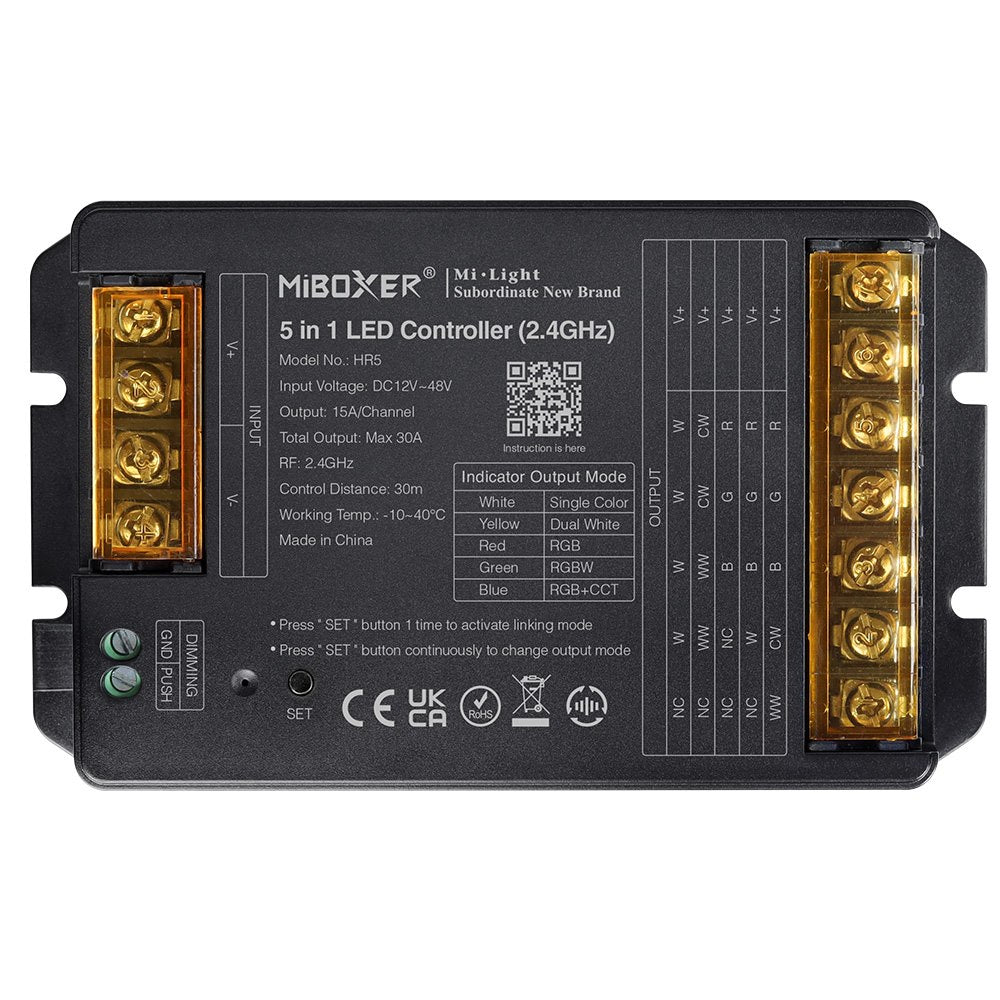 Sterownik HR5 RF 2.4G 30A 5in1