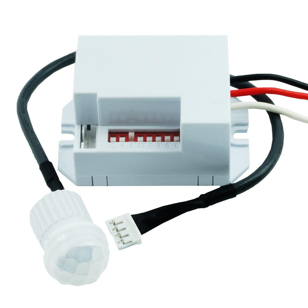 Czujnik ruchu PIR z czujką mini 12V