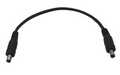 Przedłużka DC 2,1x5,5 wtyk/wtyk 15 cm