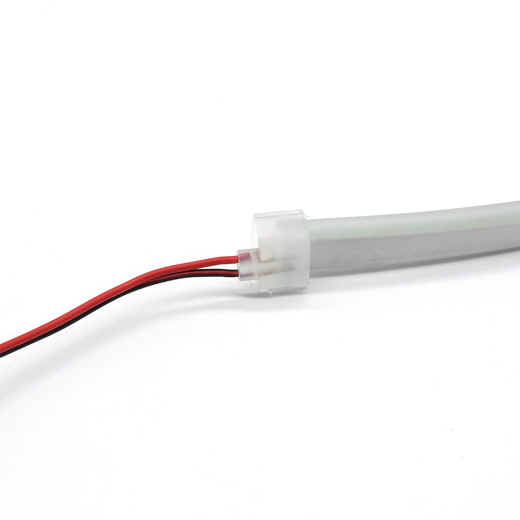 Złączka jednostronna Neon FLEX 6*12mm z przewodem 15cm