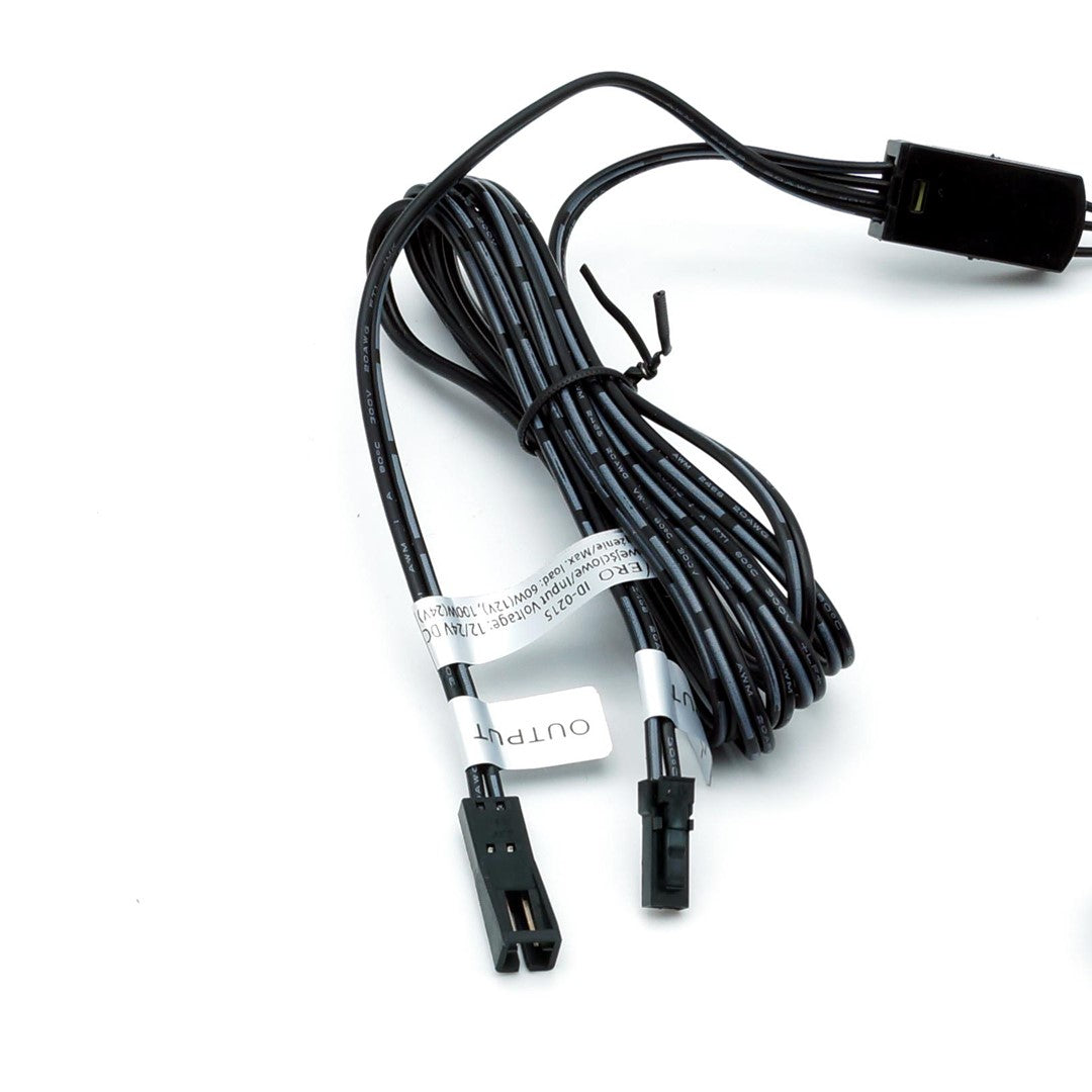 Włącznik sensor do szaf czarny 60/100W12-24V
