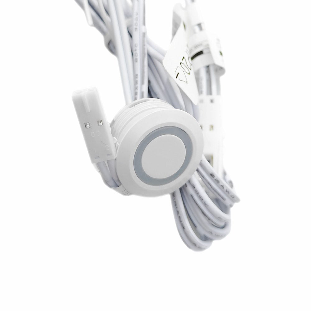 Włącznik dotykowy ze ściemniaczem biały 60/100W 12-24V