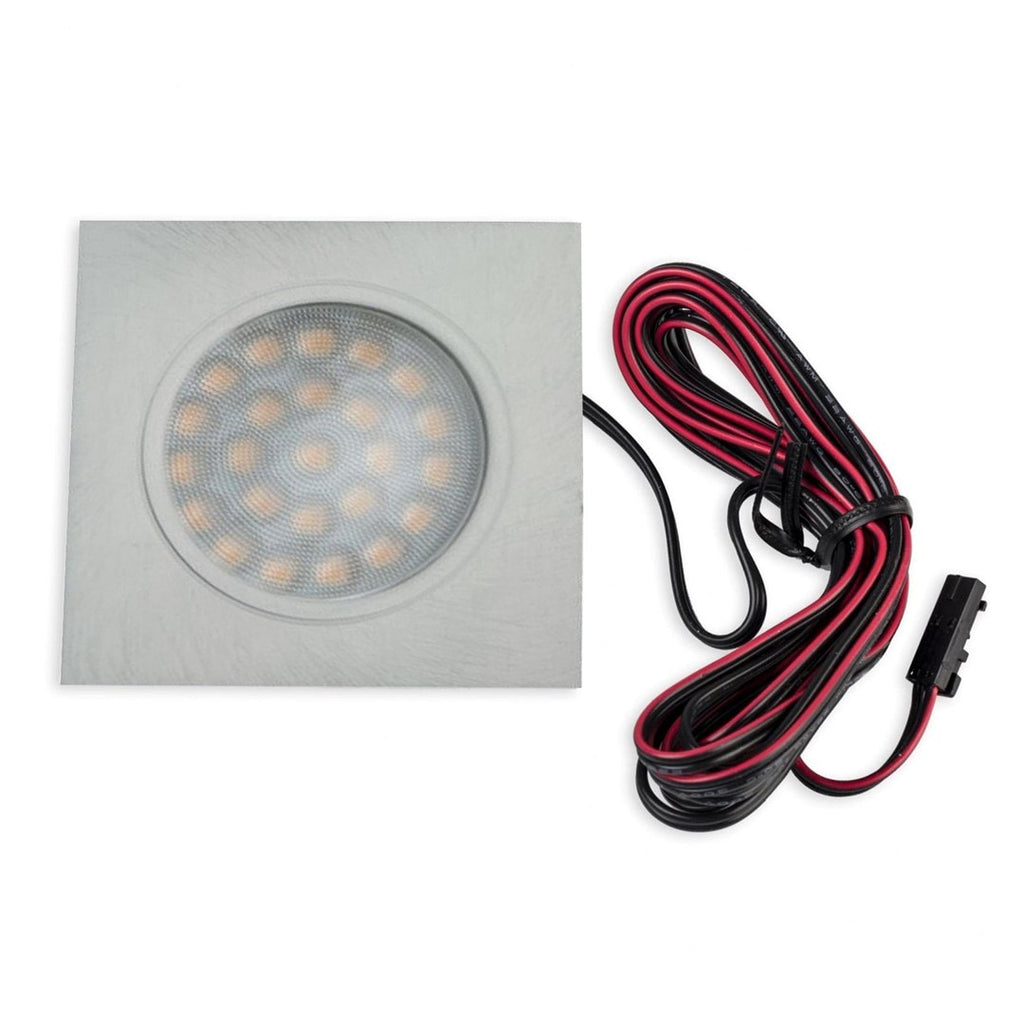 Oprawa meblowa 24 SMD kwadrat aluminium