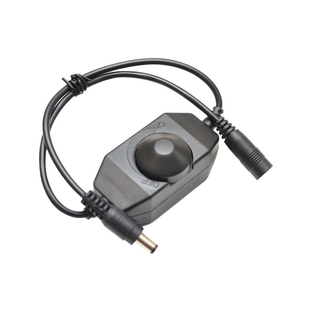 Ściemniacz LED 48W manualny czarny