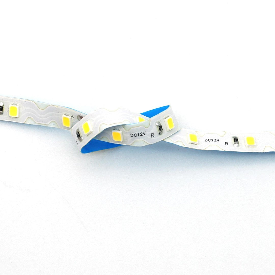 Taśma LED 120 SMD skrętna IP63 6000K 8W/m zimna rolka 10m