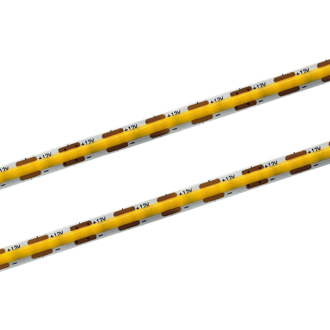 Taśma LED COB 400SMD 4000K 12V 5mm 12W/m Slim