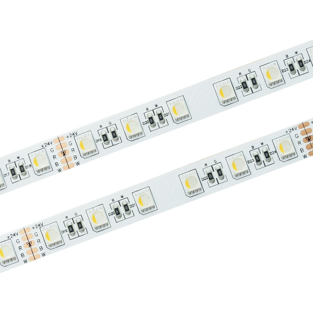 Taśma LED 60 SMD 5050 IP20 - RGBWW 24Vszer.12mm