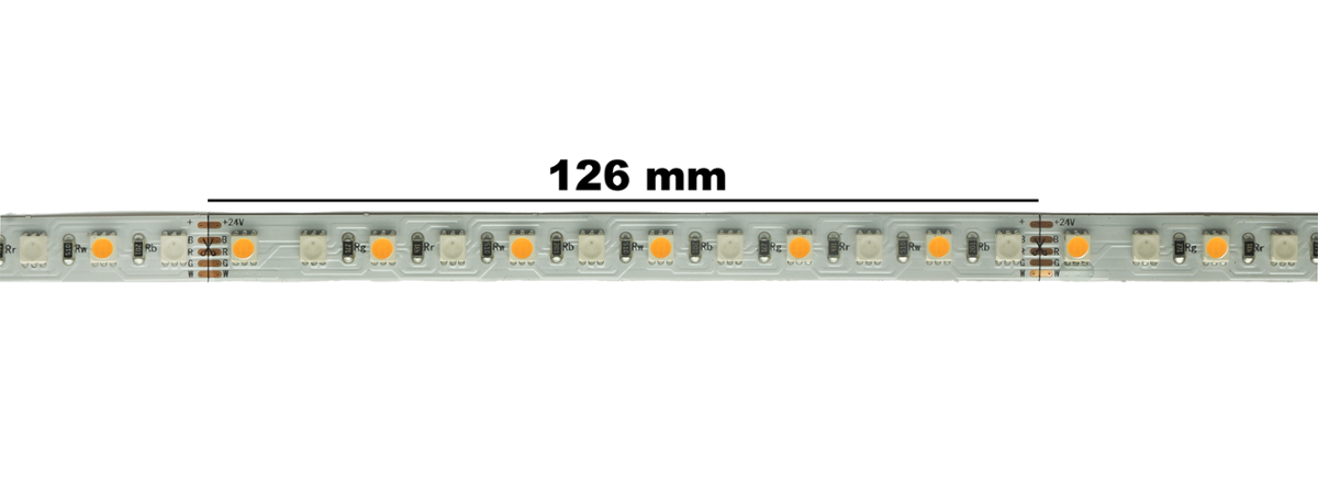 Taśma LED PRO 96 SMD 4040 RGB+WW 24V rolka 30m