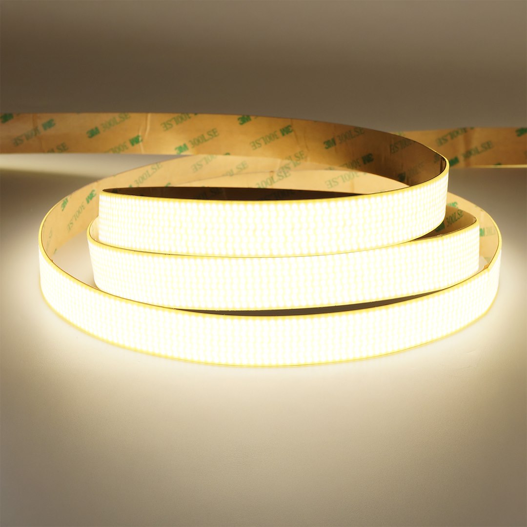 Taśma szeroka 3072 LED COB 4000K 24V 30W/m 20mm