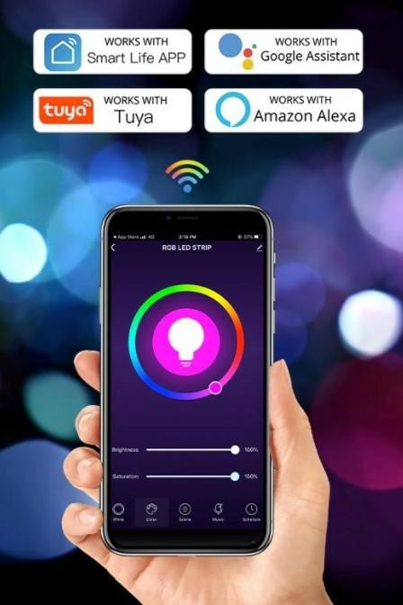 Sterownik WIFI TUYA RGB 72W