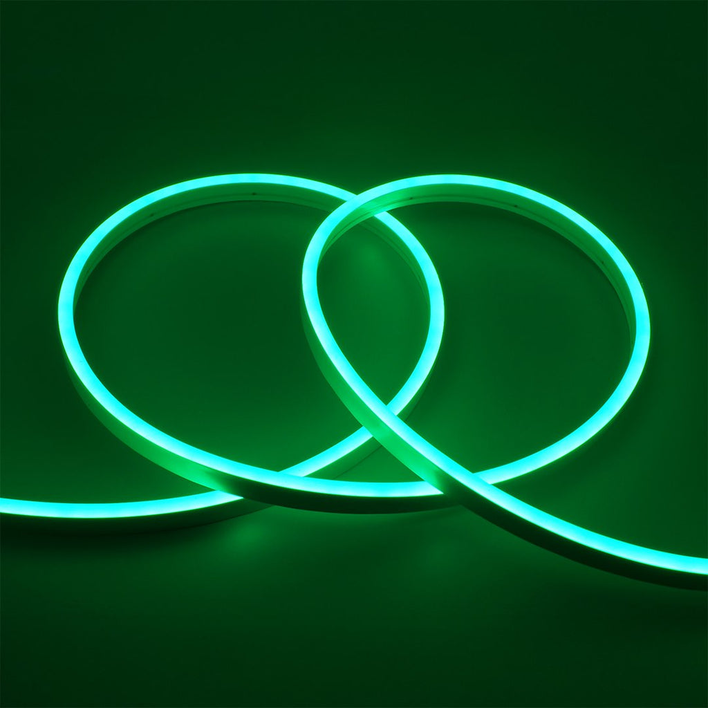 LED NEON FLEX 24V DC zielona 6*12mm 9W/m 1m