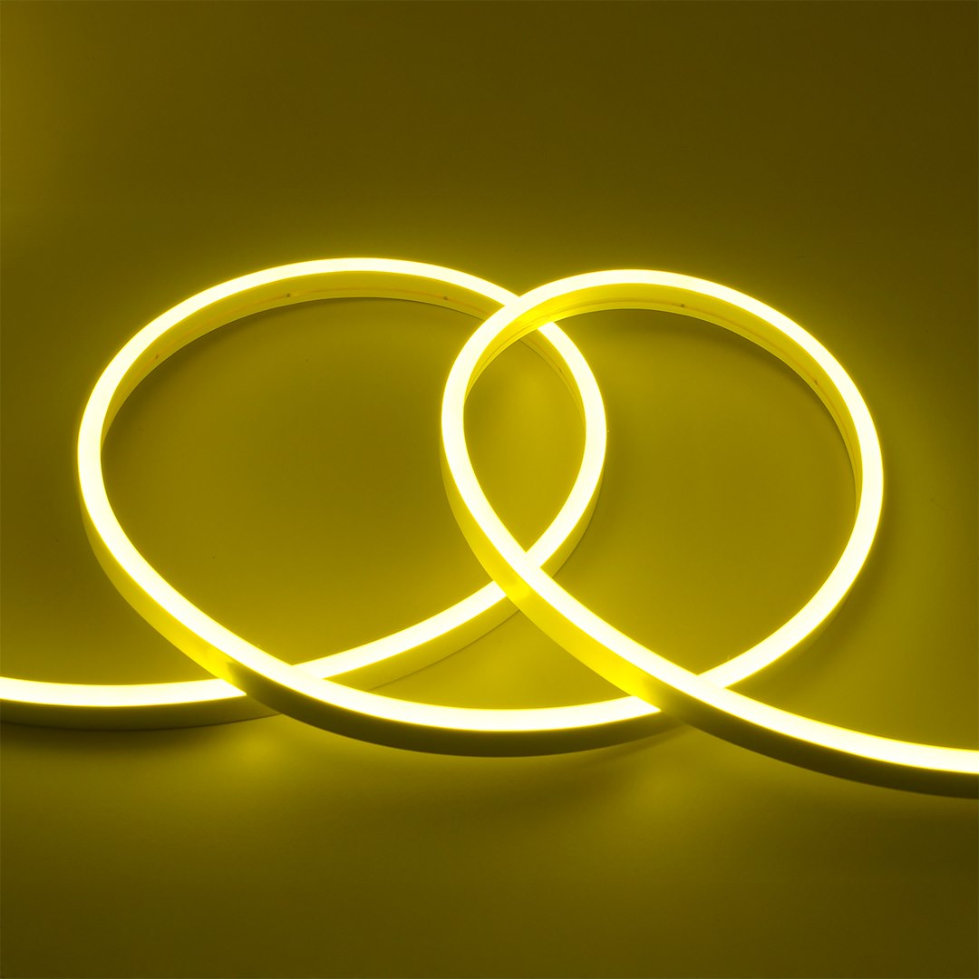 LED NEON FLEX 24V DC limonkowy- 6*12mm 9W/m 100m