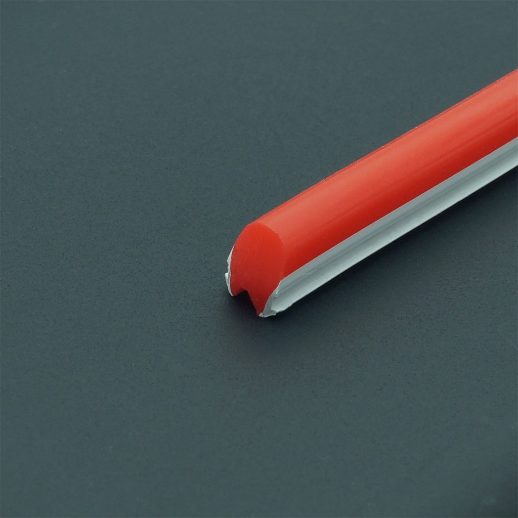 Neon frez 6 mm silikonowa osłona dotaśmy LED czerwona
