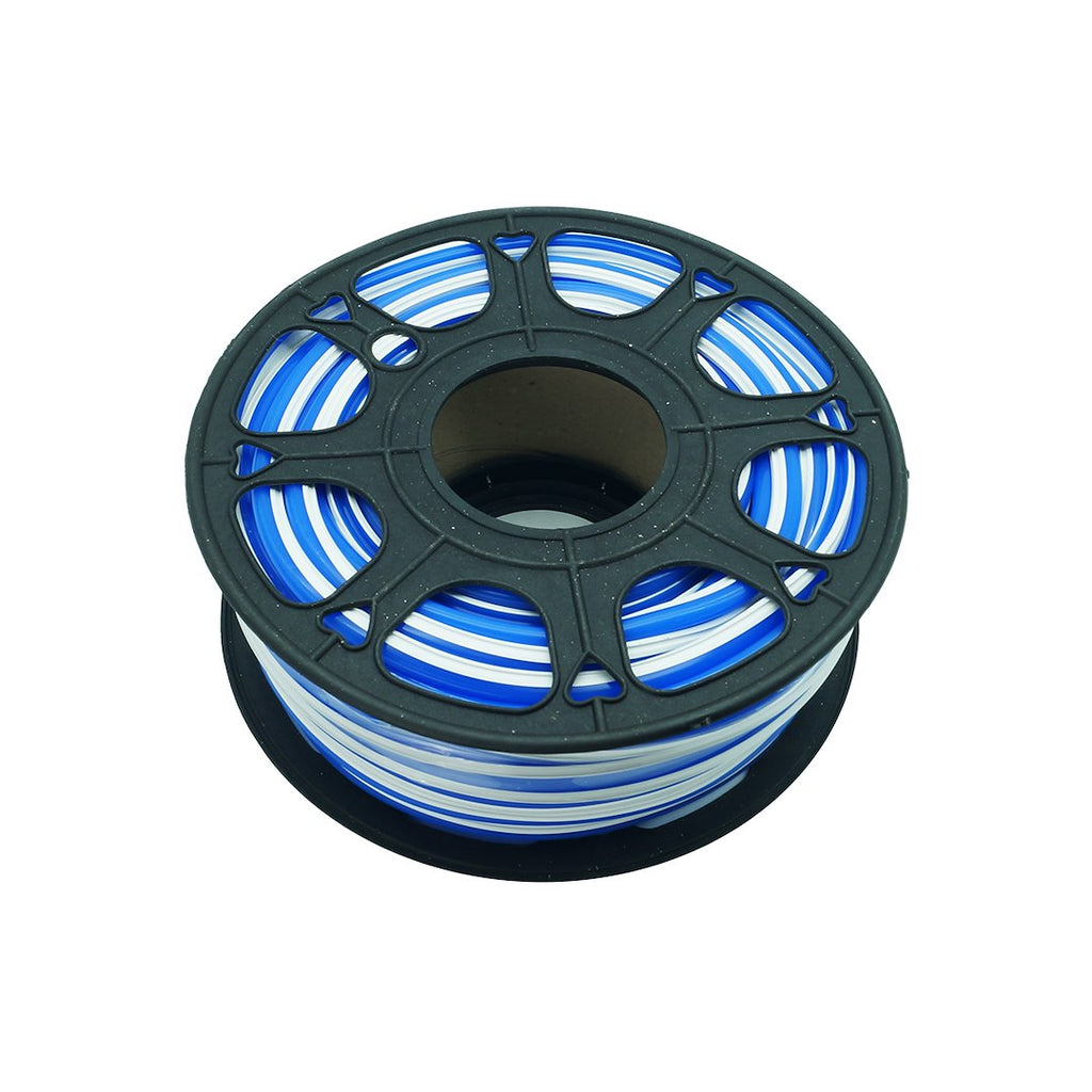Neon frez 6 mm silikonowa osłona do taśmy LED niebieska